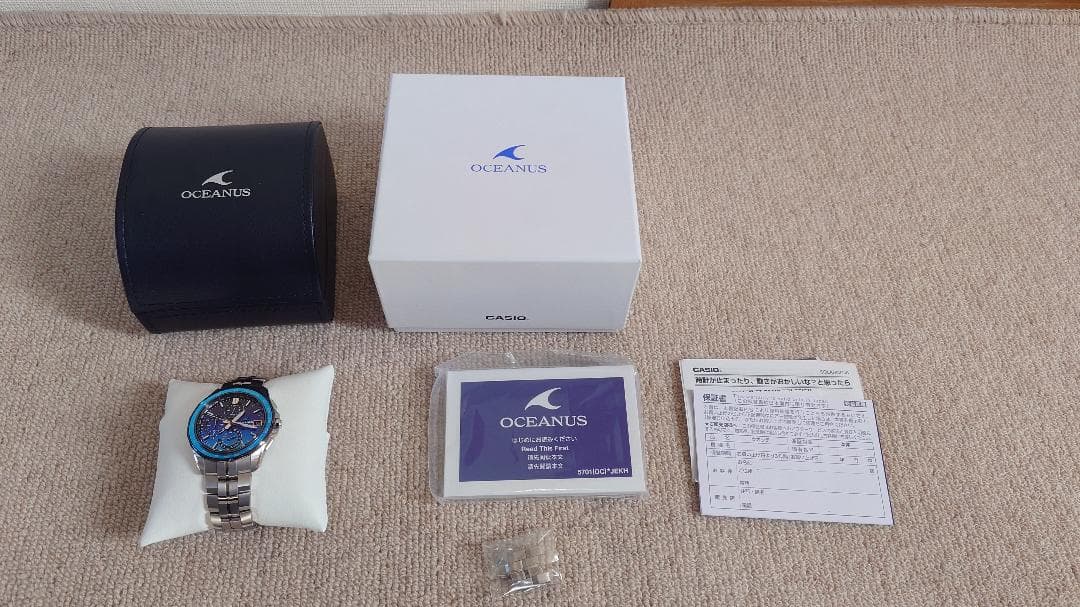 時計 CASIO OCEANUS OCW-S7000A-2AJF