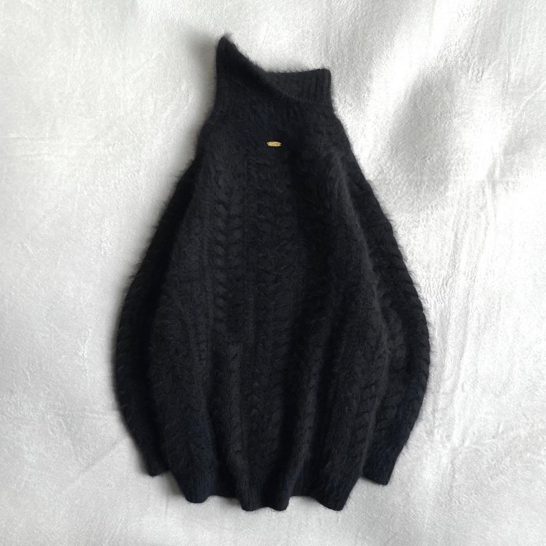 【ほぼ未使用✨】Deuxieme Classe ふわふわ　ケーブルシャギーニット