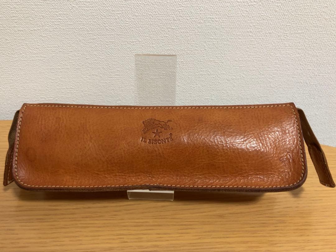 IL BISONTE レザー 筆箱