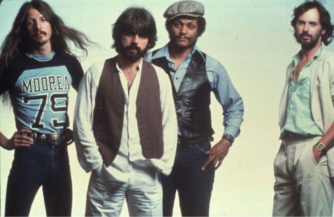 ▪️70s DOOBIE BROTHERS TEE ドゥービーブラザーズ 黄色