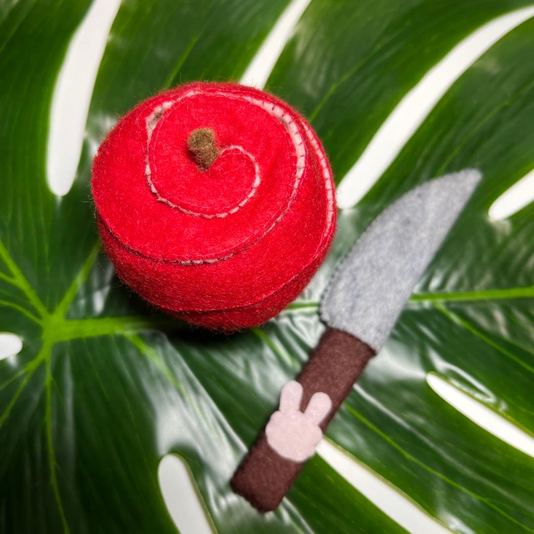 フェルト オーダー 完全休止中。おままごと 食育