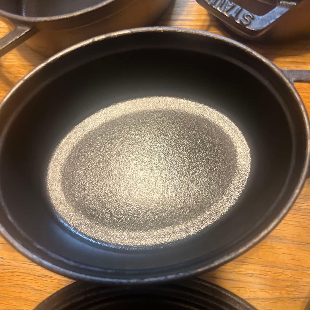 STAUB LA COCOTTE 5個セット　ラウンド　15センチ　バラ売りOK