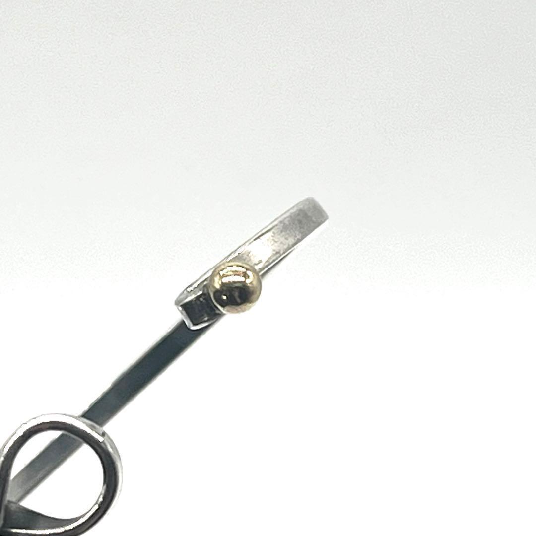 美品✨TIFFANY&Co. フック&アイ K14 シルバーブレスレット