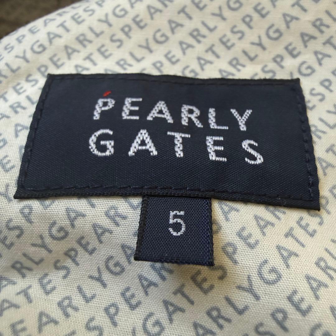 現行モデル　美品　パーリーゲイツ　ジョガーパンツ　L〜XL相当　黒　総柄　5