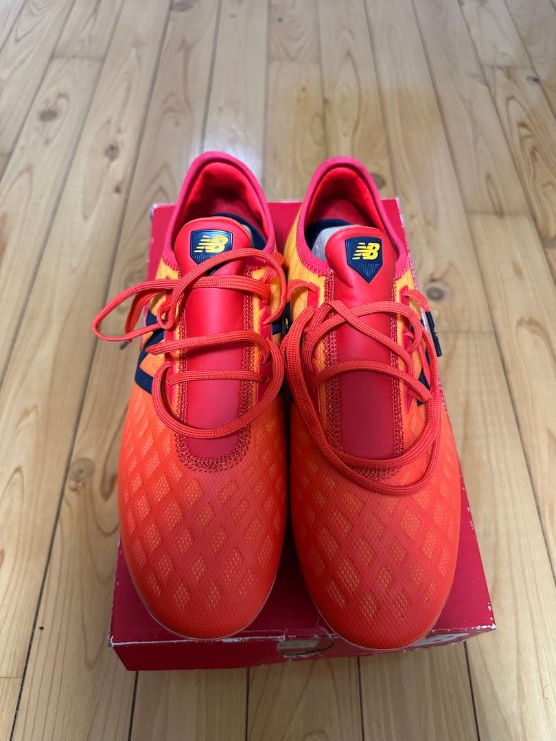 New Balance Furon V4 SG 26cm オレンジ/イエロー