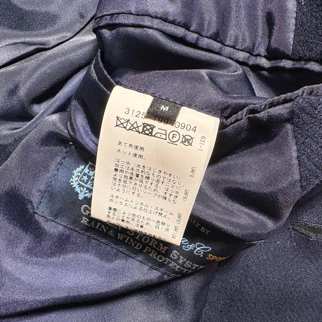 【美品】グリーンレーベル×ロロピアーナ　チェスターコート M ヘリンボーン