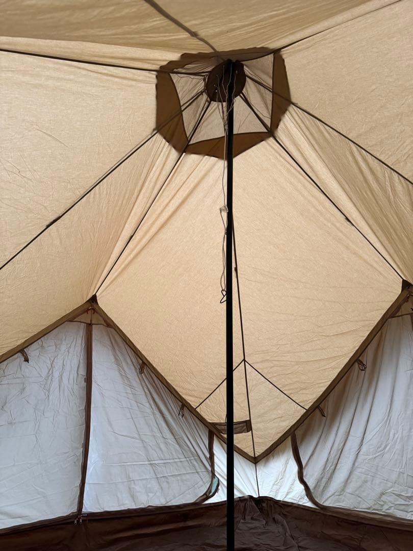 美品　DOD ツクツクベース(T8-780-TN) 未使用純正グランドシート付き