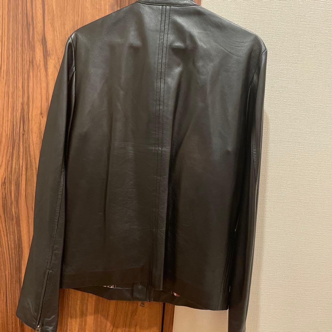 Paul Smith ポールスミス レザージャケット ラムレザー