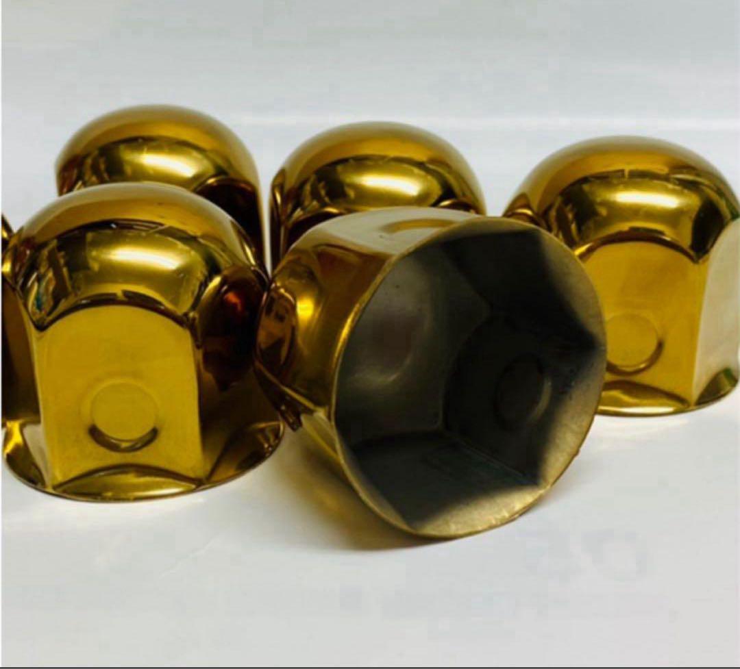 ◆新発売◆ゴールドステン◆ナットキャップ◆JIS規格41x46mm◆24個