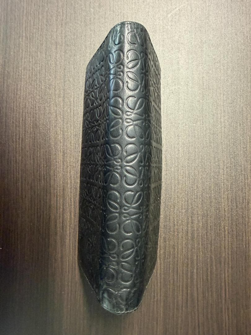 S*h様 【極美品・箱付】ロエベ 長財布 リピートアナグラム 二つ折り ブラック