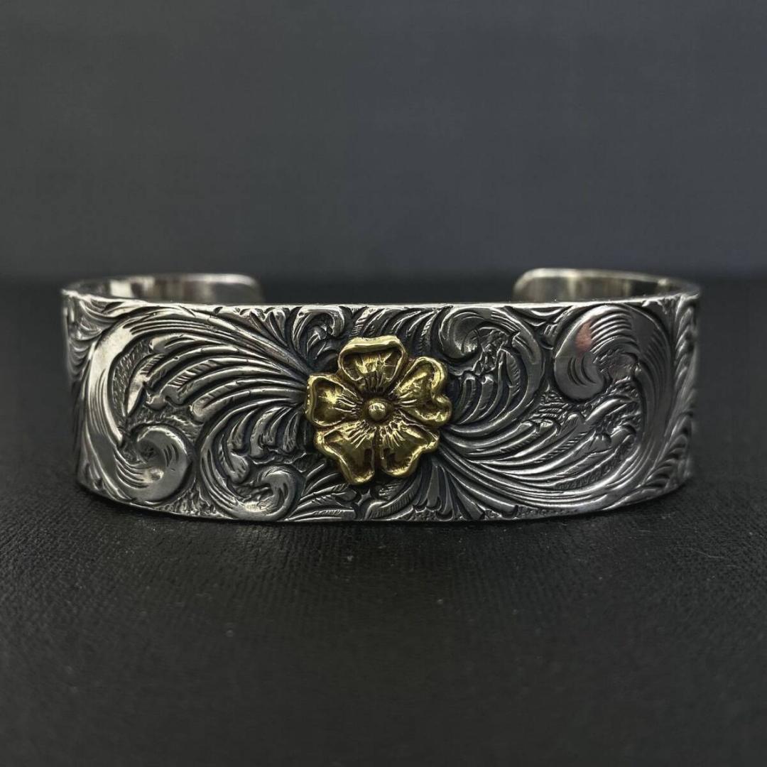 アクセサリー LARRY SMITH KARAKUSA ROSE BRACELET