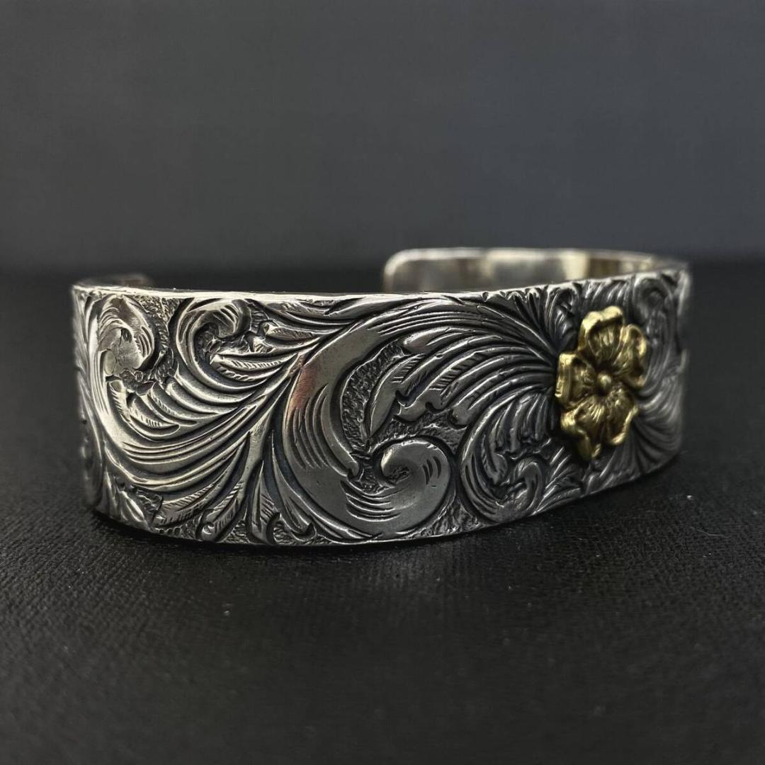 アクセサリー LARRY SMITH KARAKUSA ROSE BRACELET