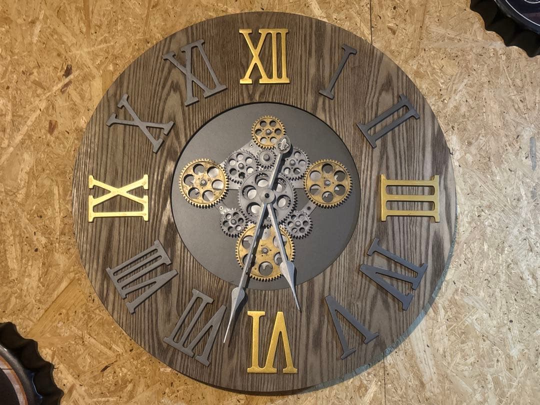 超ビッグ直径60㎝ ギアデザイン時計