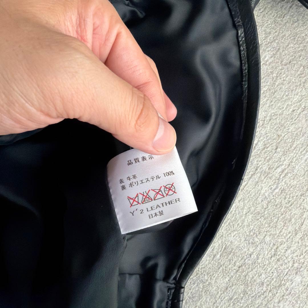 Y'2LEATHER （ワイツーレザー）レザーシャツ