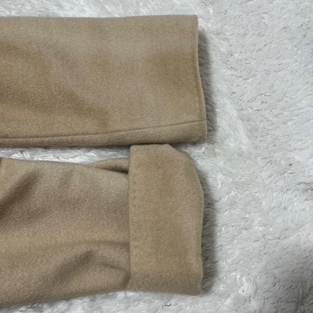 白タグ✨ MaxMara キャメルヘア ロング 女優襟