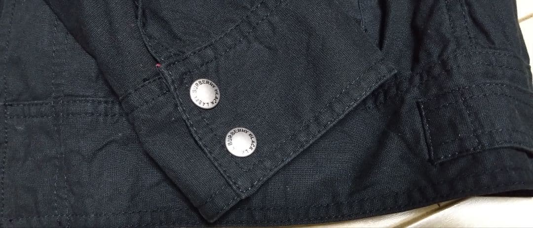 美品■BURBERRY バーバリー ブラックレーベル トラッカージャケット■2