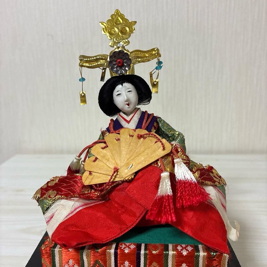 雛人形　ミニ親王飾り　昭和レトロ　アンティーク