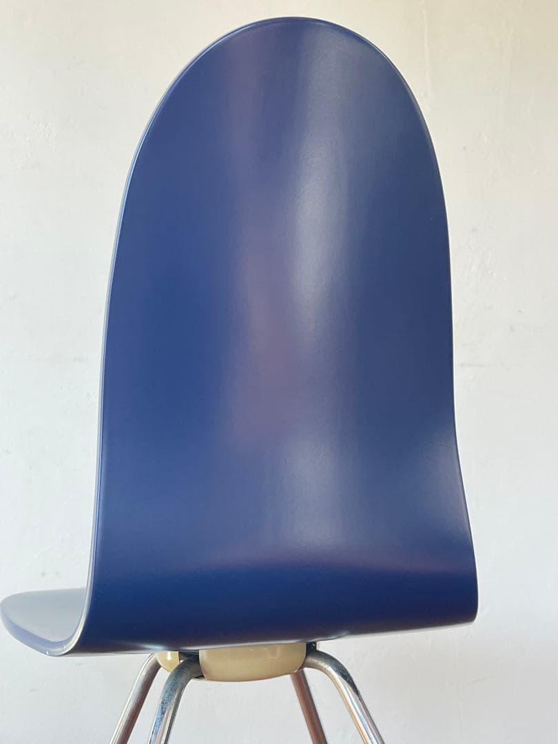 北欧 デンマーク ヴィンテージ フリッツハンセン タンチェア ブルー