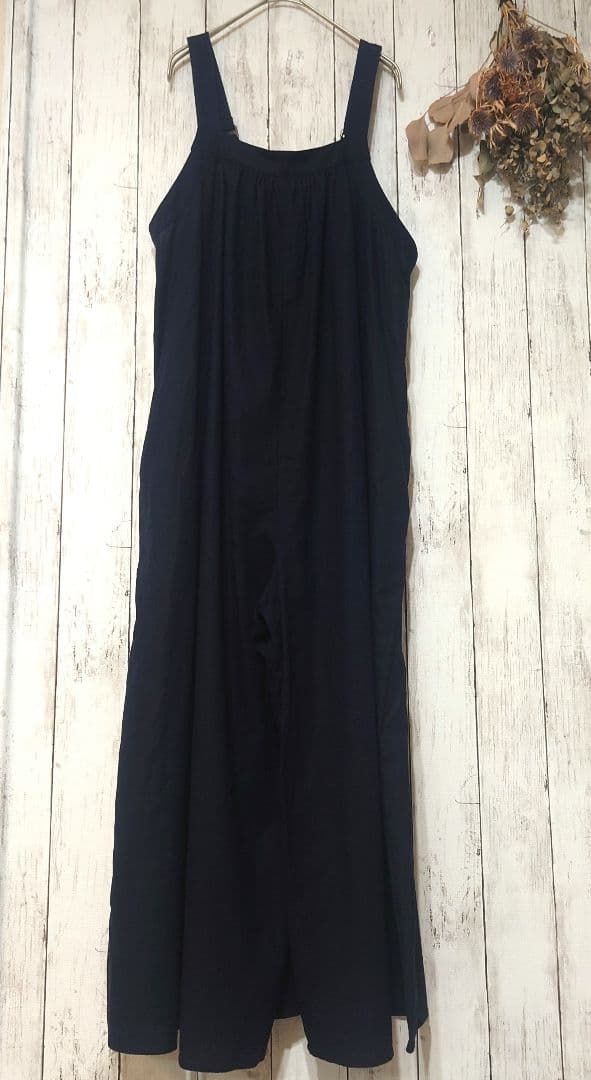 新品 JOURNAL STANDARD ギャザーサロペット ネイビー