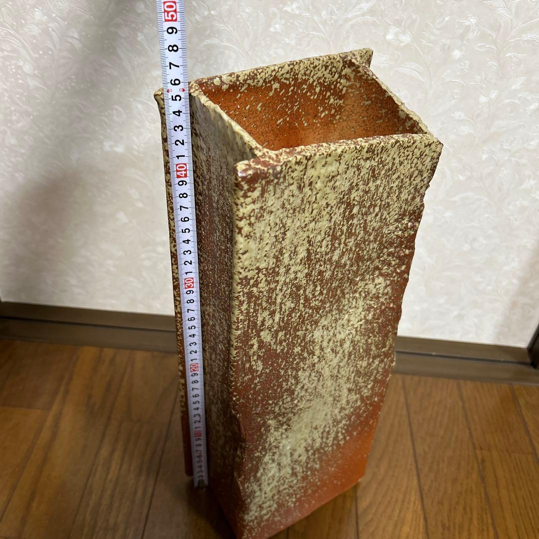 花瓶　陶器　大型