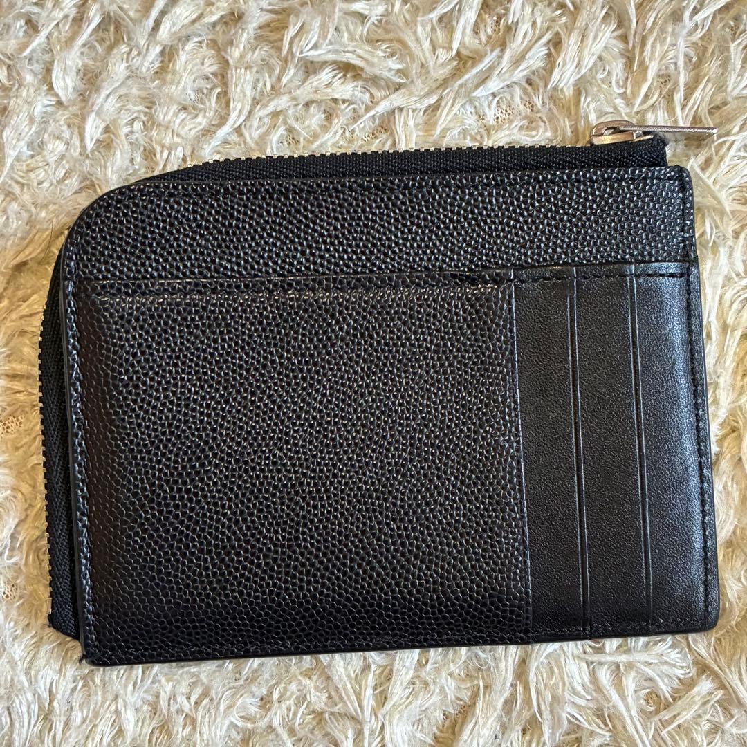 【希少　極美品】ポーター コンパクトウォレット L字ファスナー 黒　プリュム