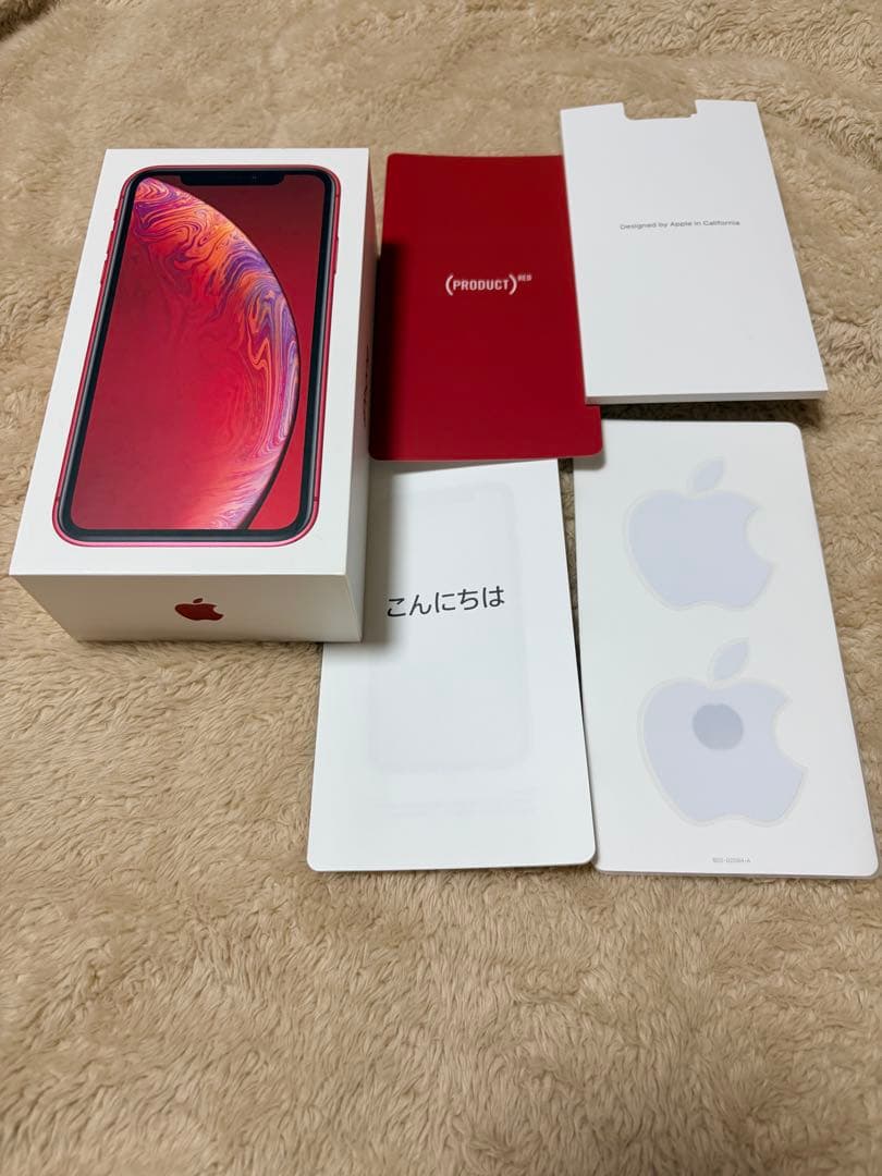 Apple iPhone XR (PRODUCT(RED)) 本体　128GB