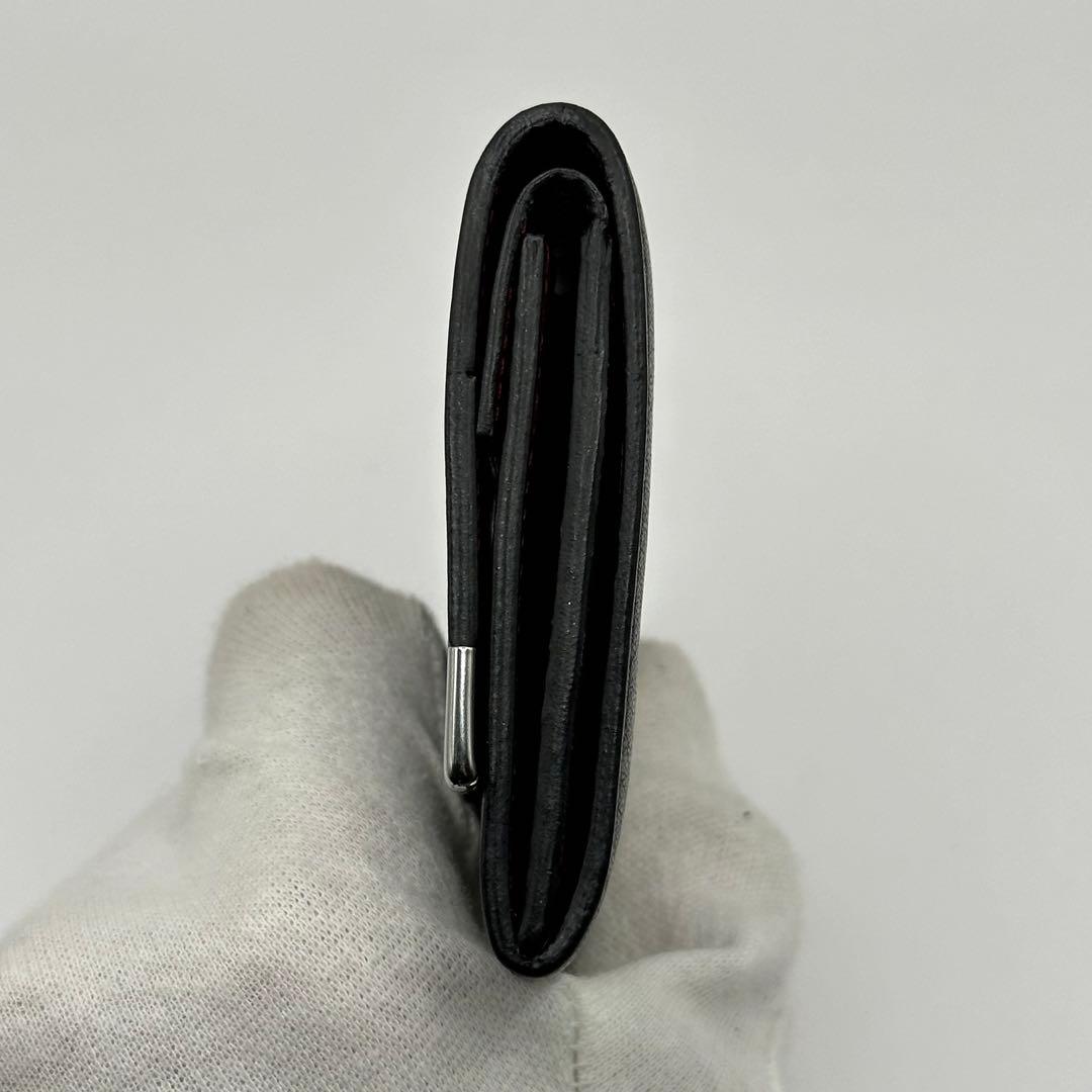 【美品】カルティエ ケース カボション レザー ブラック