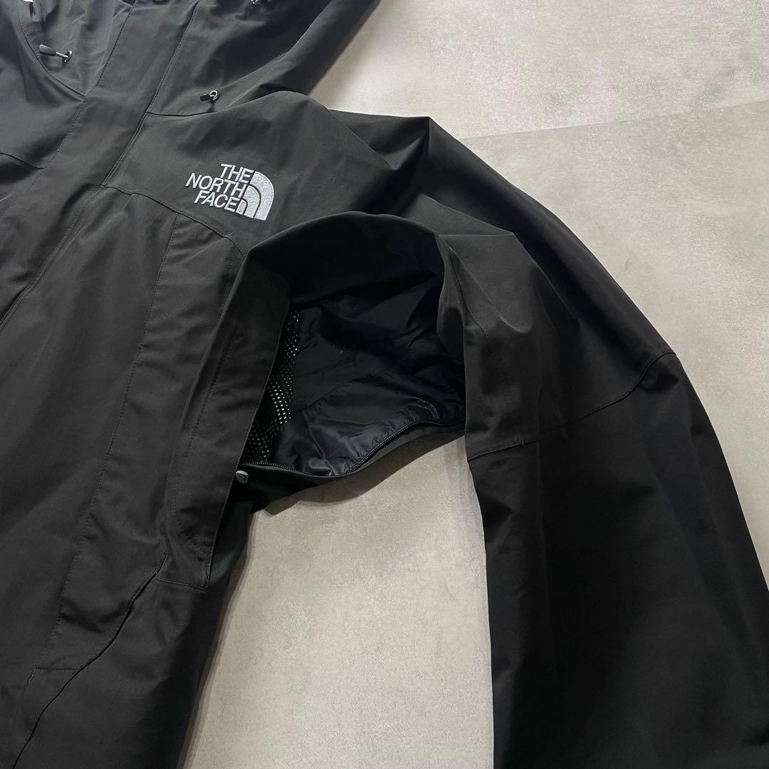 極美品 ノースフェイス マウンテンジャケットゴアテックス NP61540 黒 L