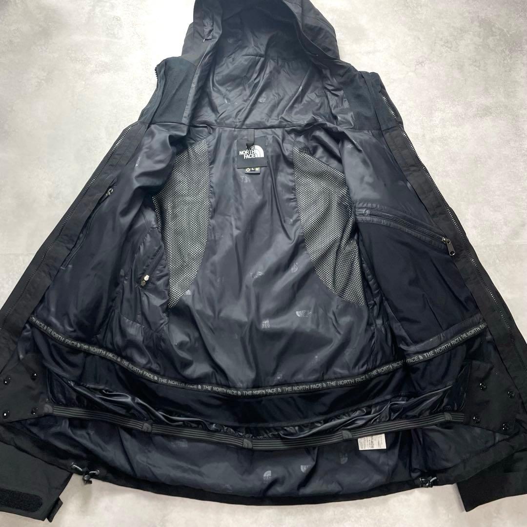 極美品 ノースフェイス マウンテンジャケットゴアテックス NP61540 黒 L