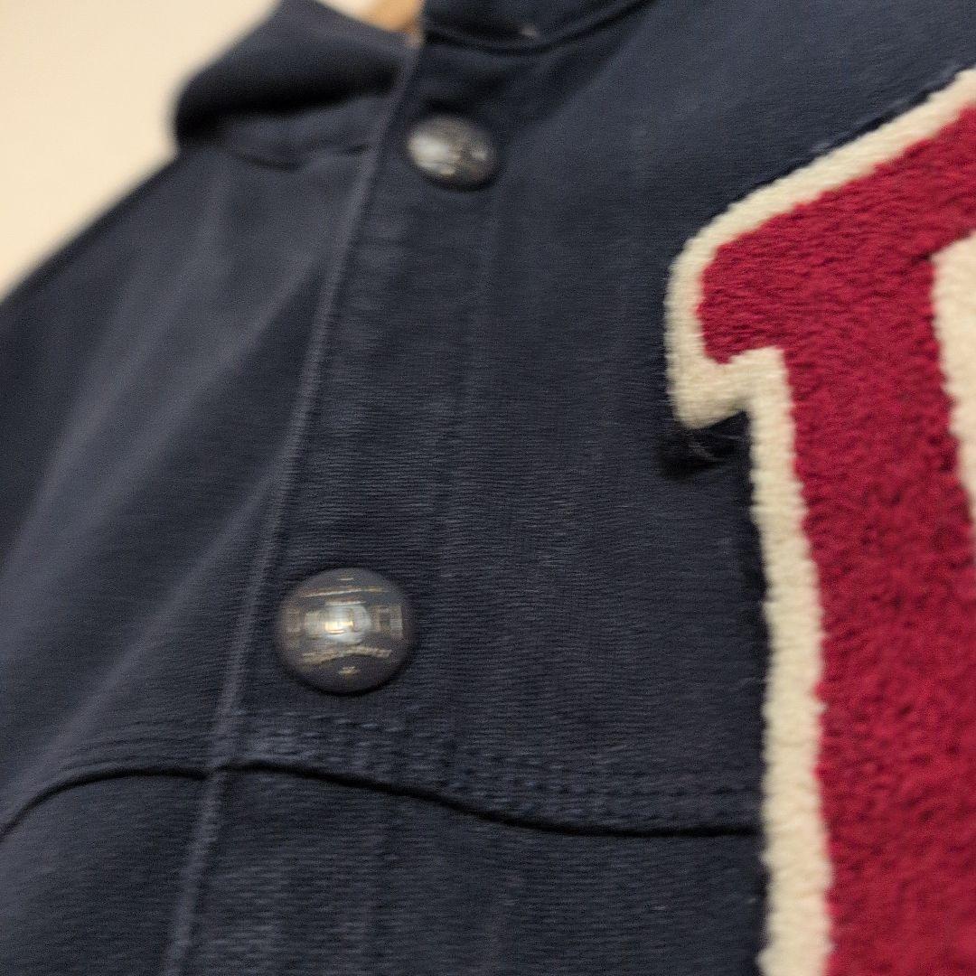 POLO RALPH LAUREN フード付きスウェットジャケット ネイビー