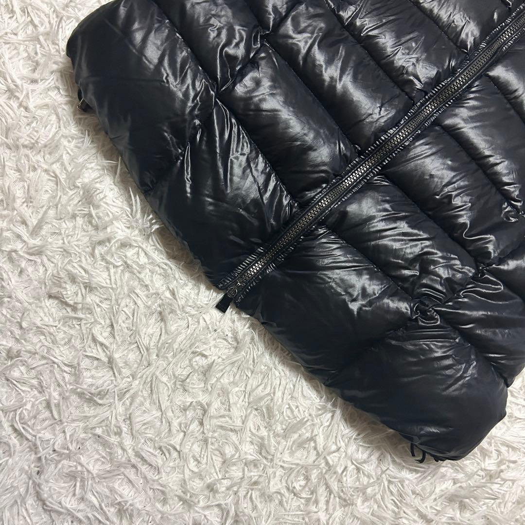 【】TATRAS タトラス ロングダウンジャケット ナイロン ラクーンファー