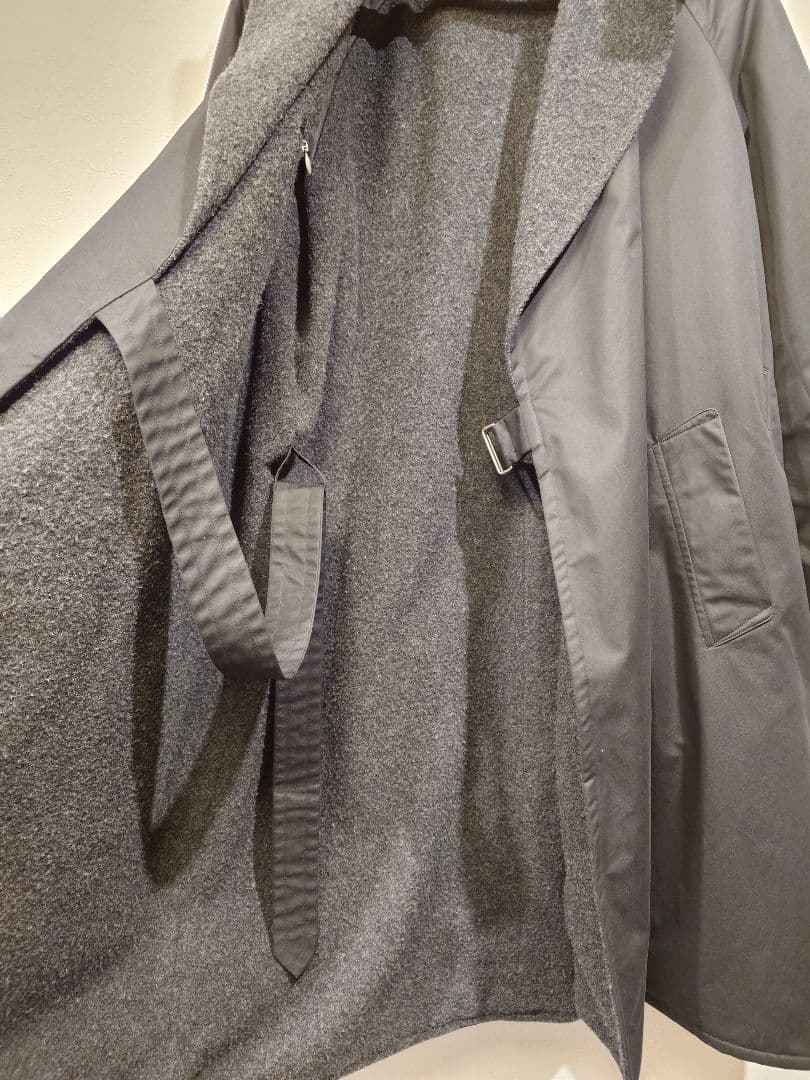COMOLI タイロッケンコート 16AW 希少BLACK