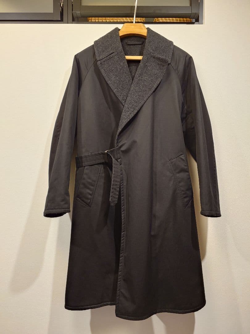 COMOLI タイロッケンコート 16AW 希少BLACK