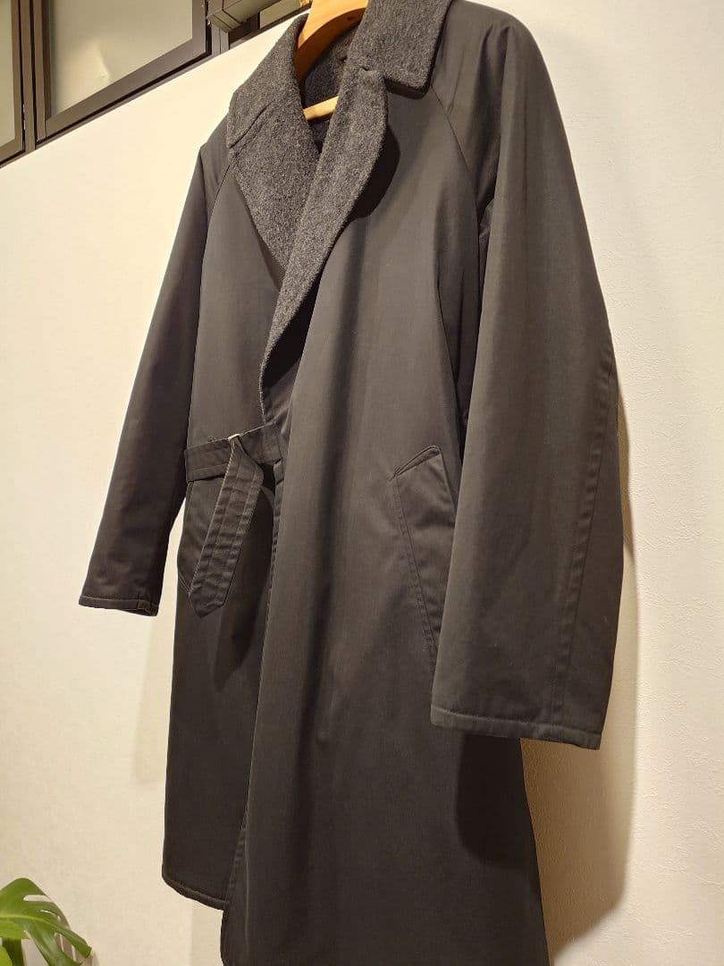 COMOLI タイロッケンコート 16AW 希少BLACK