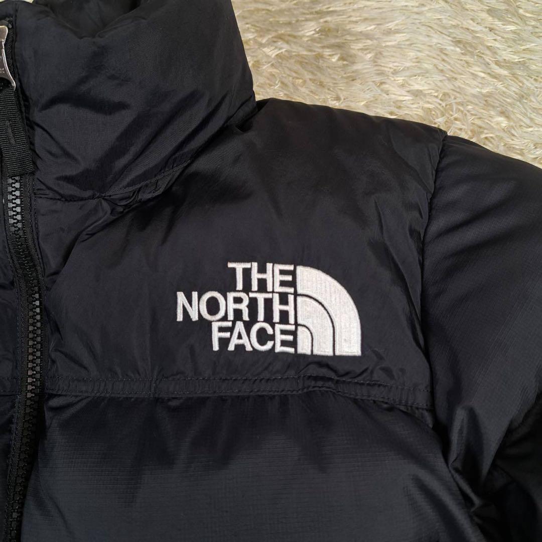 美品　THE NORTH FACE ショートヌプシ　レディース　肉厚　ブラック