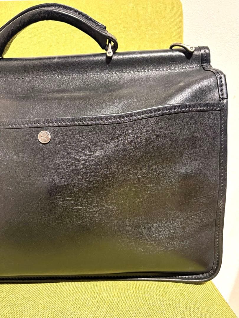 【美品】【最終価格】SLOW Bono - Flap Briefcase -