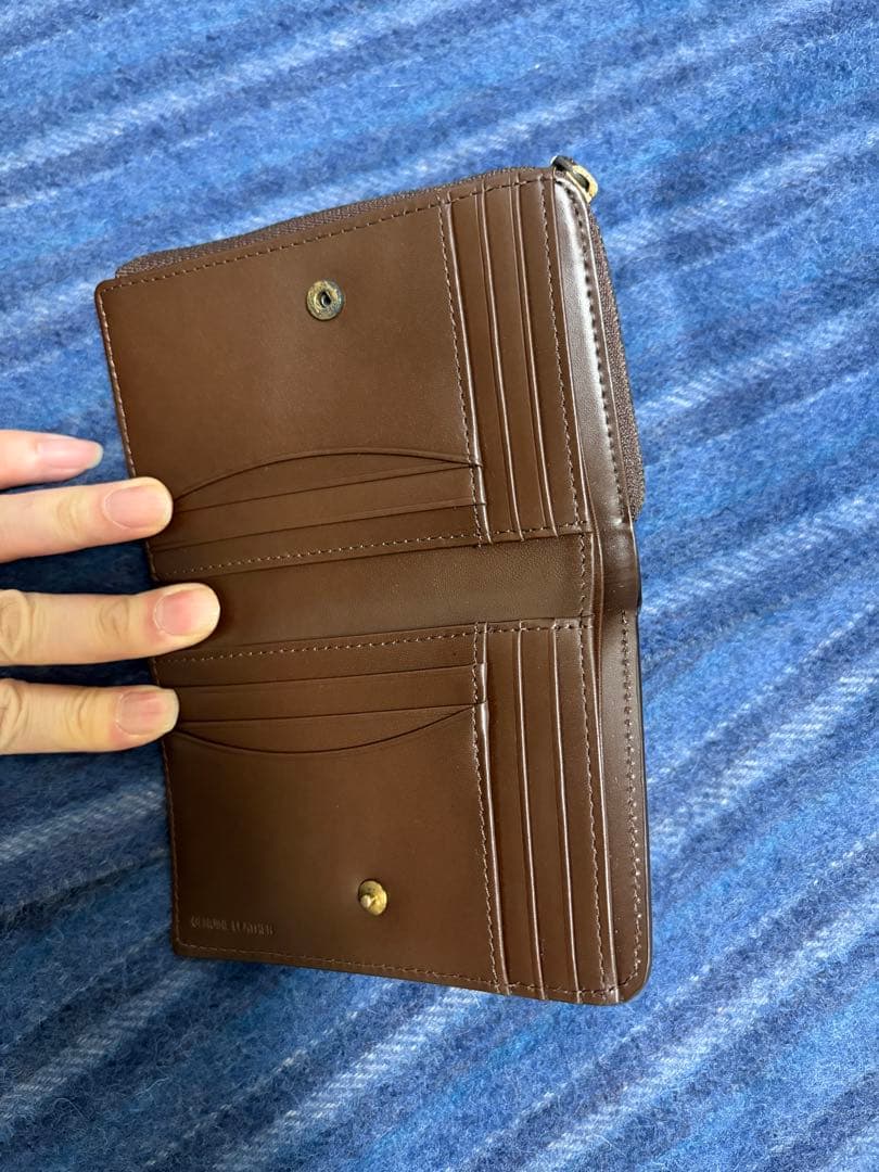 ☆新品☆ほぼ未使用☆ポールスミス ビンテージ ストライプ柄　☆折り財布☆