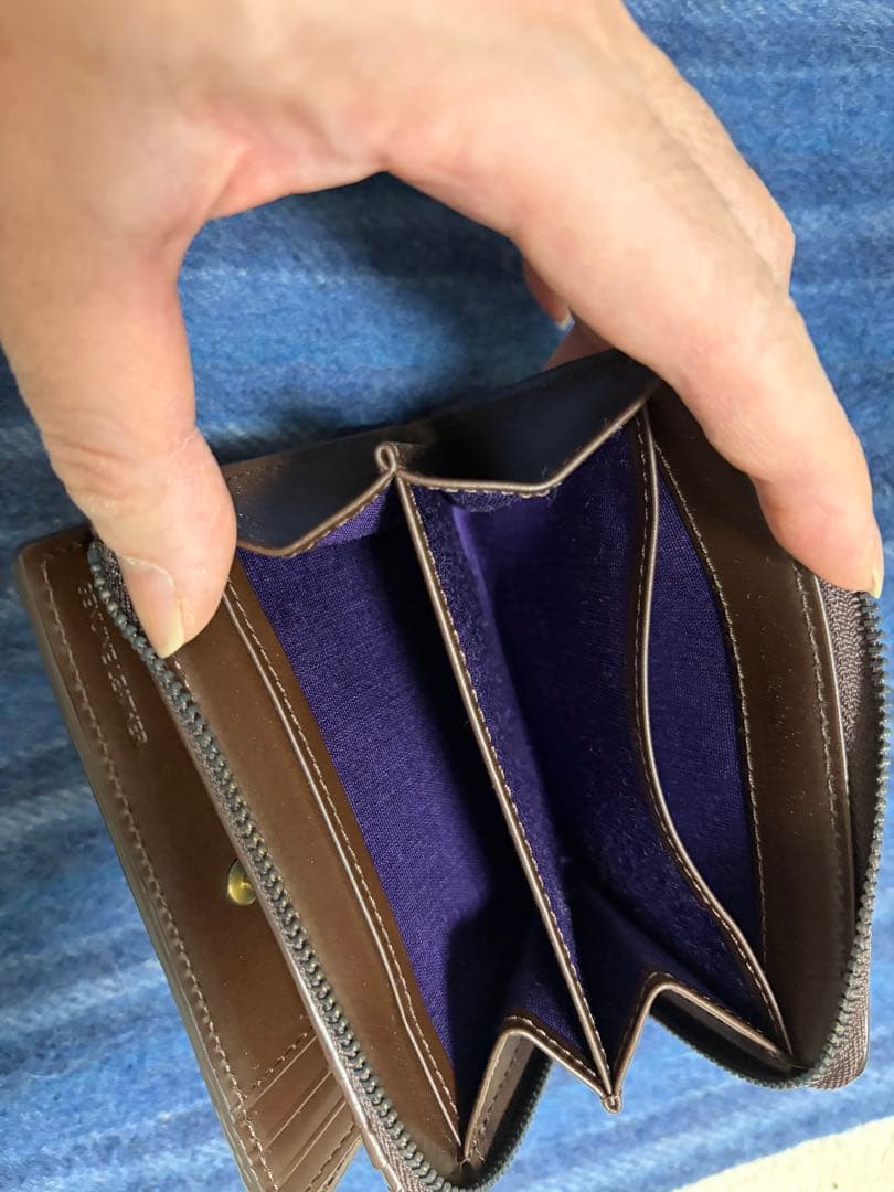 ☆新品☆ほぼ未使用☆ポールスミス ビンテージ ストライプ柄　☆折り財布☆