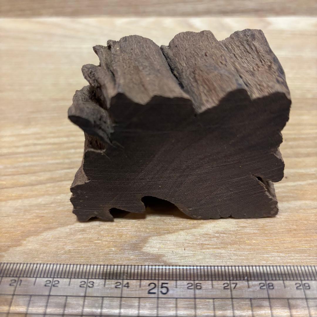 古代天然香木　沈香原木120.2g 茶道具タニシャム沈香伽羅聞香 香道具ベトナム