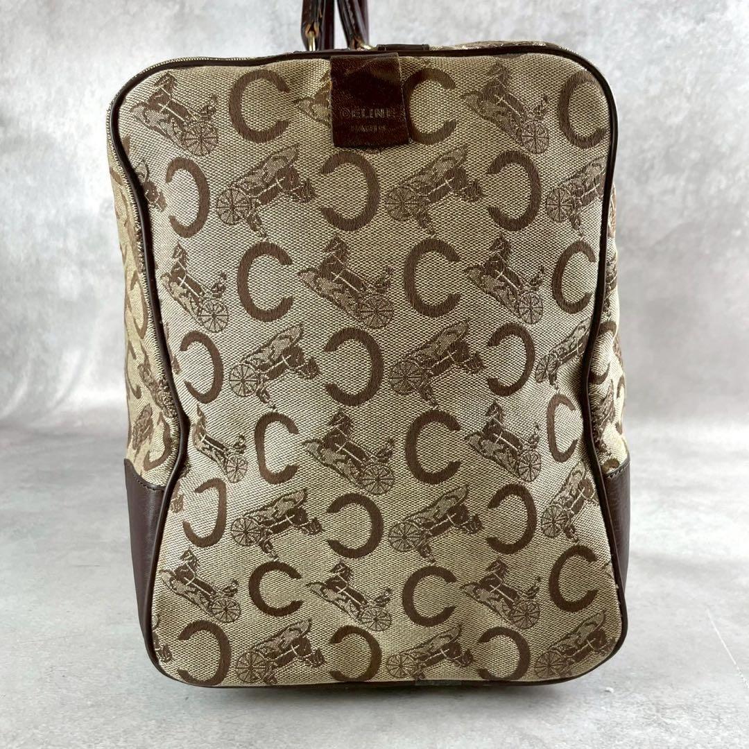 バッグ Celine Macadam Carriage Boston Bag