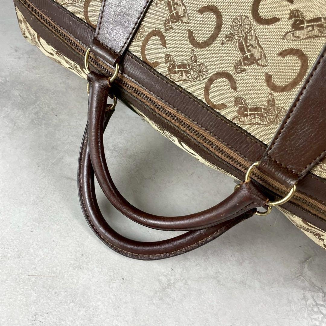 バッグ Celine Macadam Carriage Boston Bag