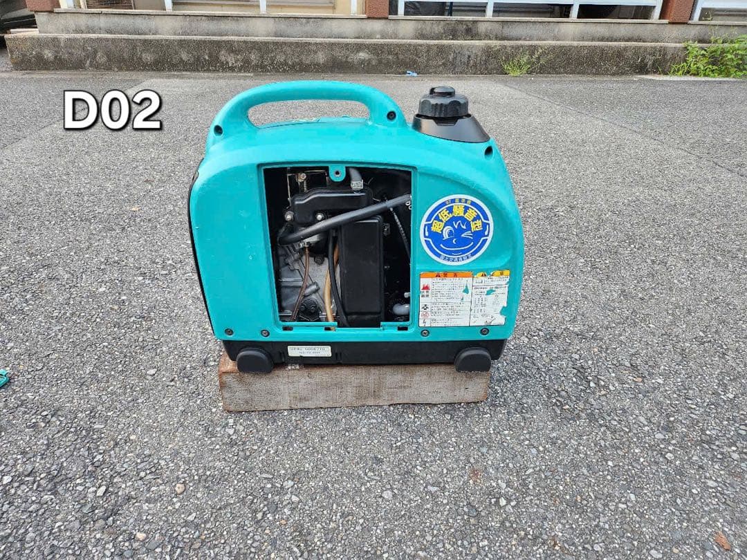 動作確認済 デンヨー インバーター発電機 GE-900SS-IV (D02)