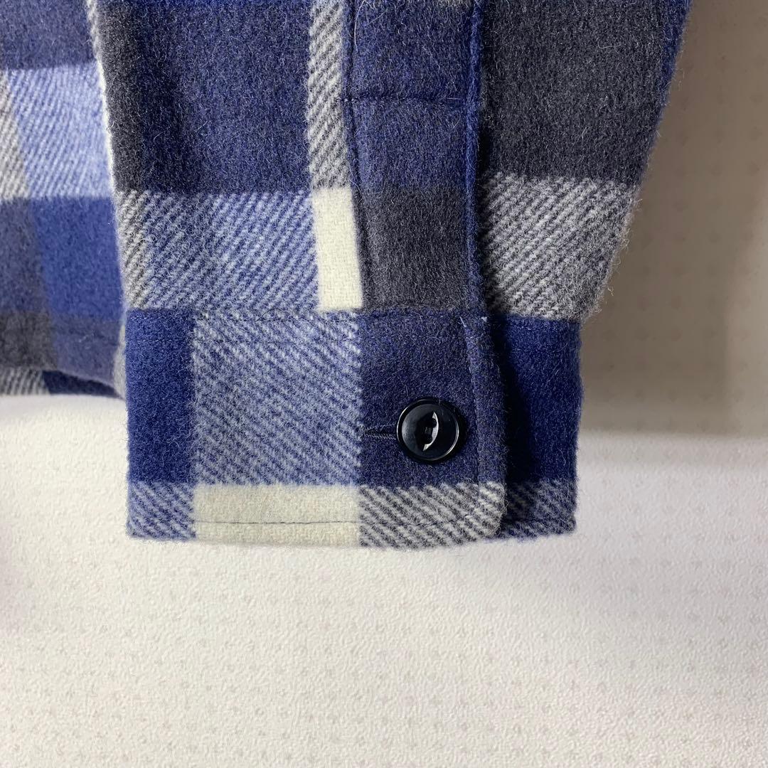 美品 A BATHING APE CPOジャケット ネルシャツ ブロックチェック