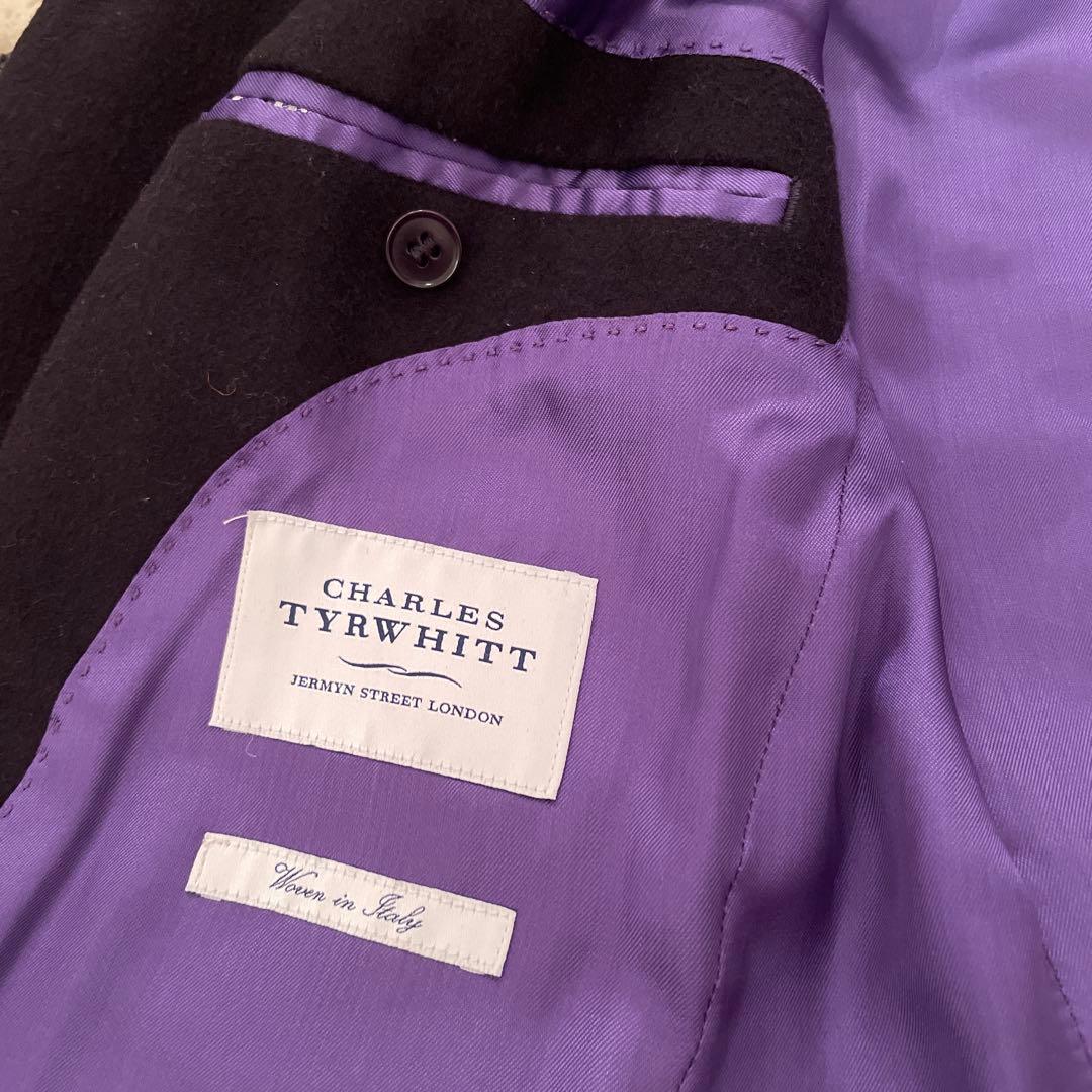 美品　Charles Tyrwhitt チェスターコート 3つボタン