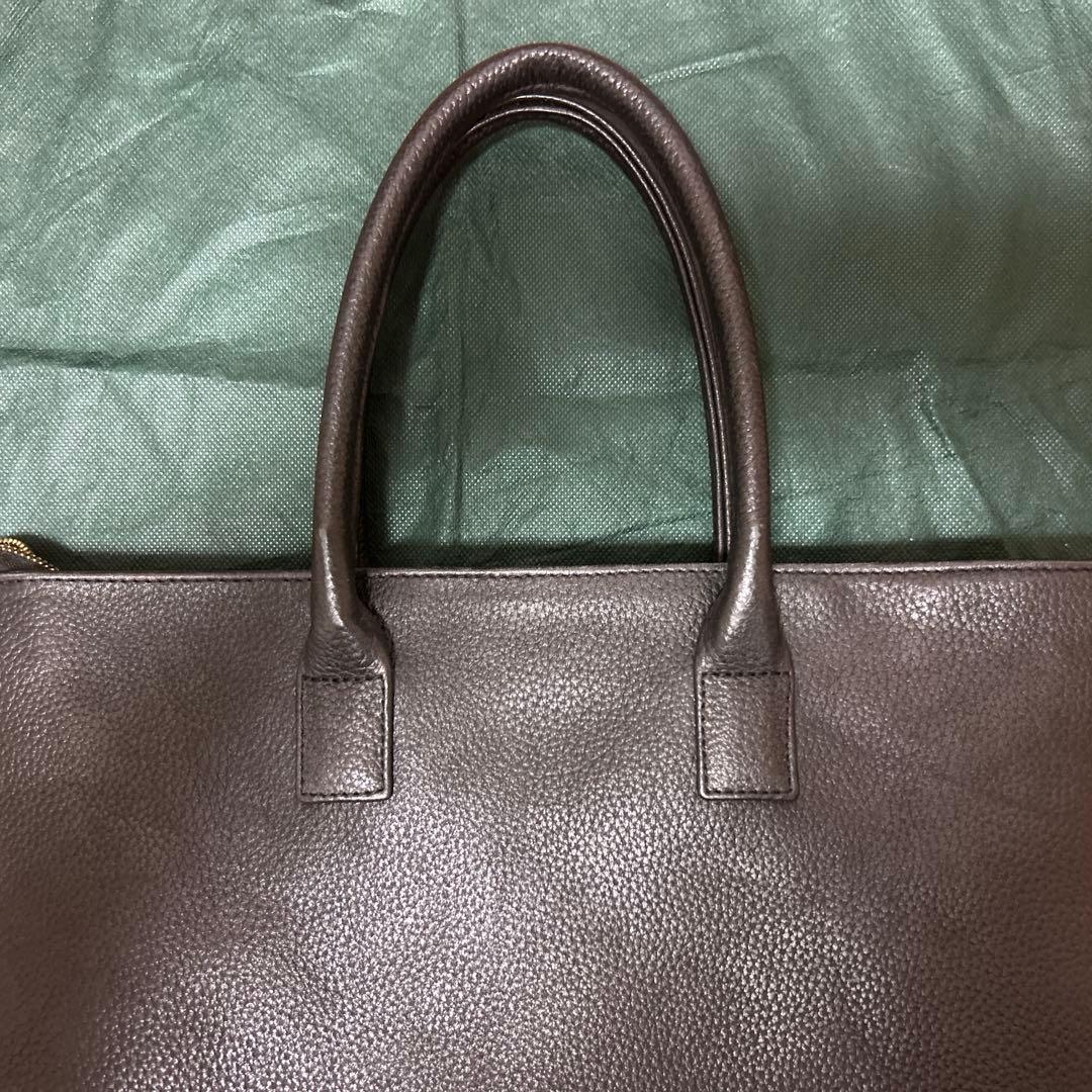 ハッシュタグ レザートートバッグ ブラック