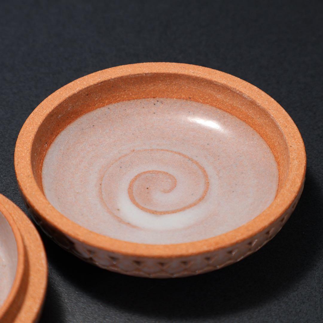 萩焼本郷窯　萬亀香合　廣澤洋海　共箱　R1485ダN