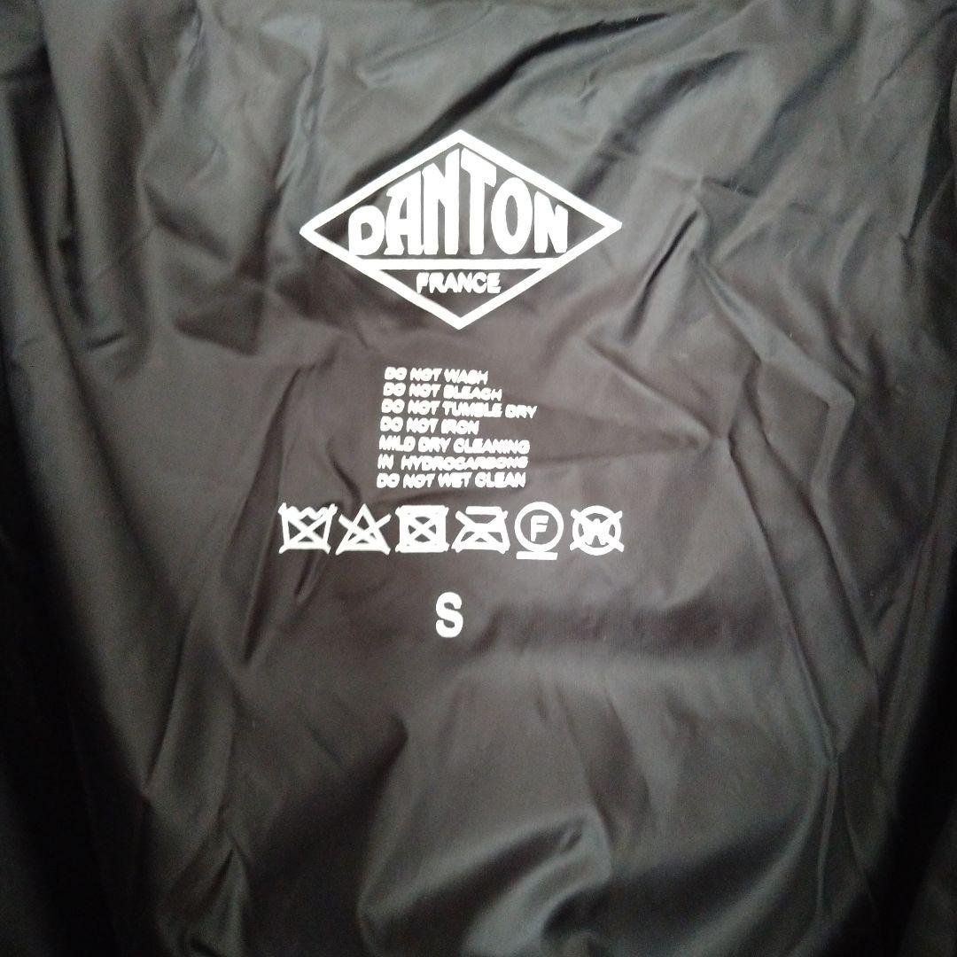 DANTON 　ダントン　ミドルダウンフードコート　Black　Ｓサイズ