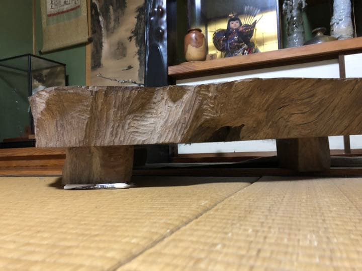 欅木〔けやき〕製一枚板テーブル