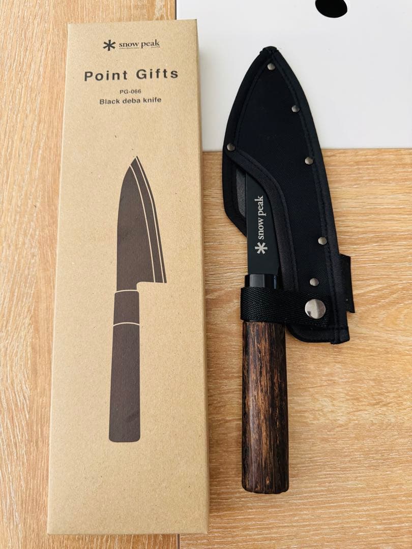  peak Black deba knife 出刃
