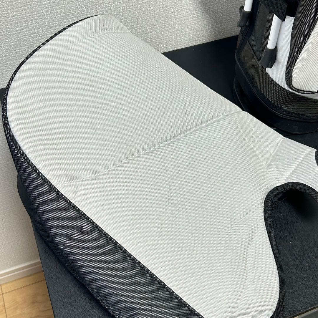 アウディ 純正 キャディバッグ ホワイト×カーボンBK 5分割 希少モデル